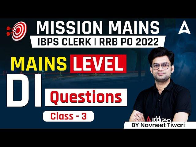 MAINS IBPS CLERK | RRB PO LEVEL DI QUESTIONS By Navneet Tiwari