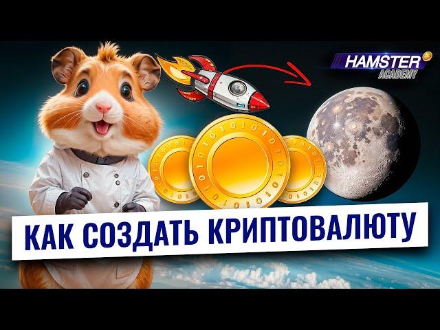 Создайте собственную криптовалюту : от идеи до запуска ️ Hamster Academy