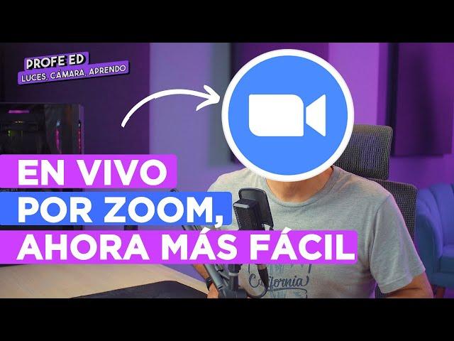  Transmite EN VIVO a ZOOM ► Ahora hazlo así con OBS Studio - Guía 2023