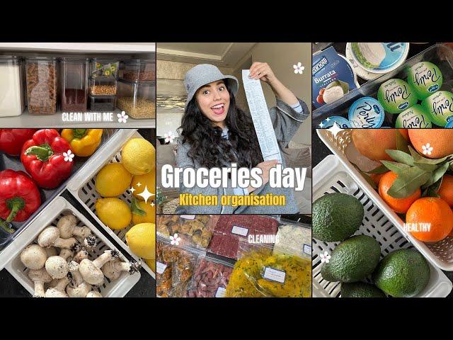 Groceries with Fai kitchen organisationتنظيم التقدية