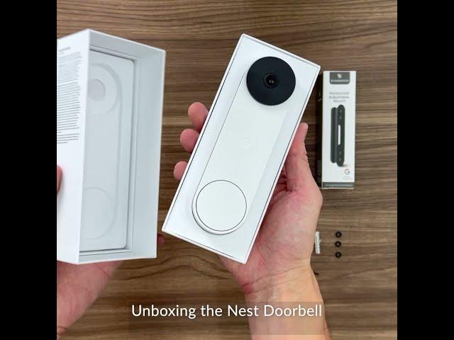 How to mount your Horizontal Mount for Google Nest Doorbell - by Wasserstein