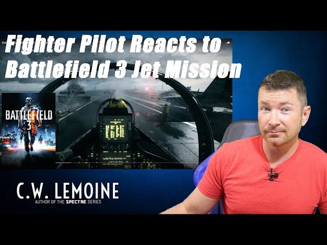 Fighter Pilot REACTS to BATTLEFIELD 3 F/A-18 Mission