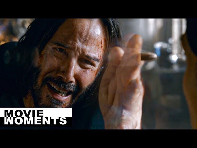 Neo try save Trinity, but... | Matrix: Resurrection | MM Movie Moments