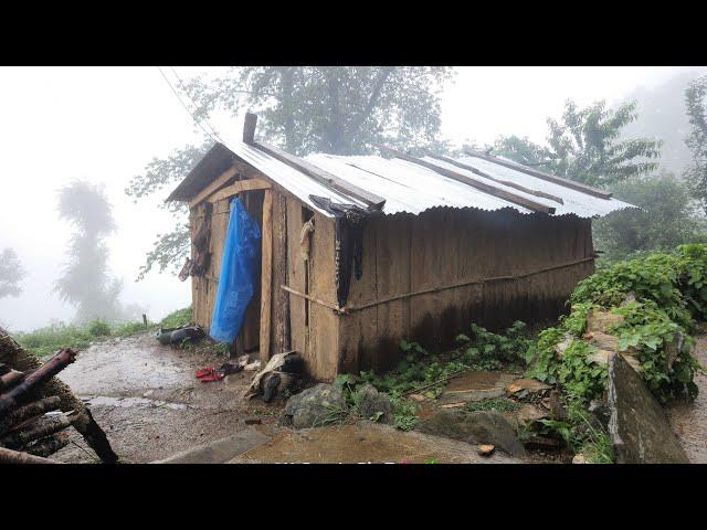 Nepal beautiful village | Himalayan village life in rainy season| Part - 1