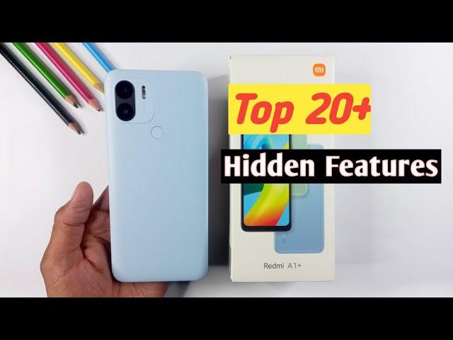 Redmi A1 Plus Top 20+ | Hidden Features, Tips & Tricks, You Need To Know