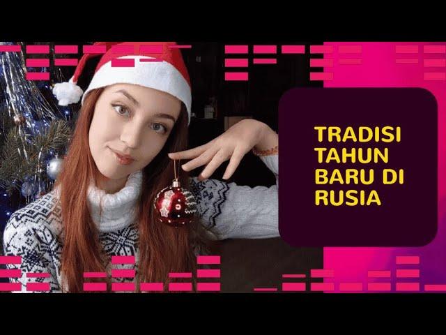 Cewe Rusia berbicara bahasa Indonesia tentang tradisi Tahun Baru Rusia. #rusia #orangrusia #bahasa