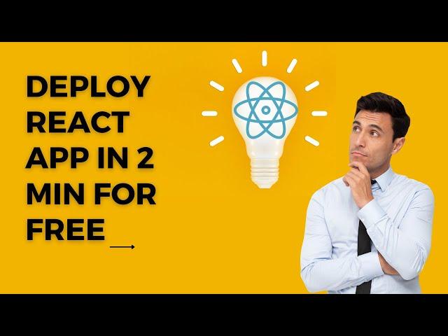 Deploy React App in 2 min for free