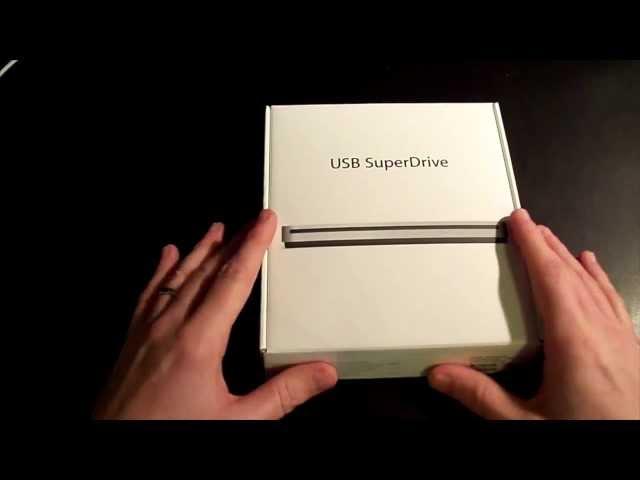 Apple USB Superdrive (Installation on Macbook Pro)