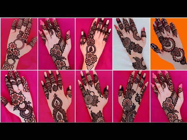 Simple Mehndi Design / Back Hand Mehndi Design / Eid Special Mehndi Design 2024