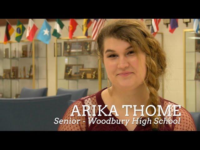 Together we are SoWashCo – Arika Thome, Senior - WHS