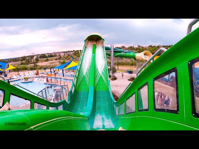 Roaring Forks Waterslide Water World Denver POV, Colorado Waterpark