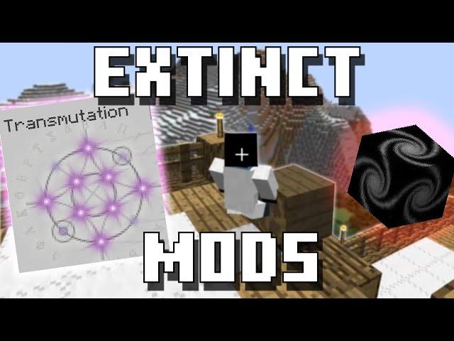 Visiting EXTINCT Minecraft Mods