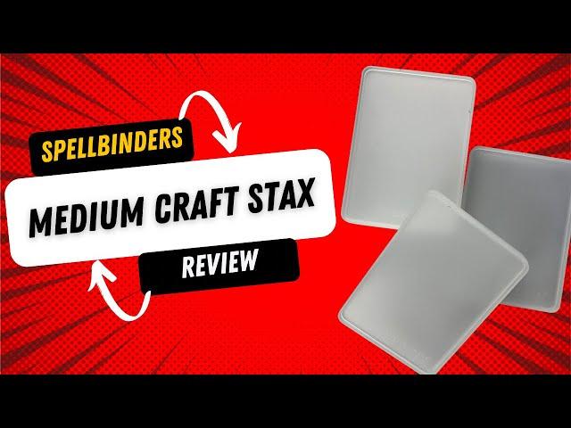 Spellbinders Medium Craft Stax containers Review