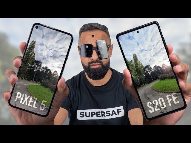 Pixel 5 vs Galaxy S20 FE Camera Test Comparison