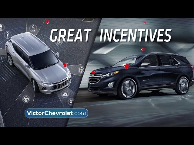 Victor Chevrolet Presidents' Day Specials on the 2020 Silverado and 2020 Equinox!