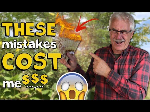 COSTliest $$$ MISTAKES in the Permaculture Orchard and the Organic Orchard over 30 years (Pt 2 of 4)