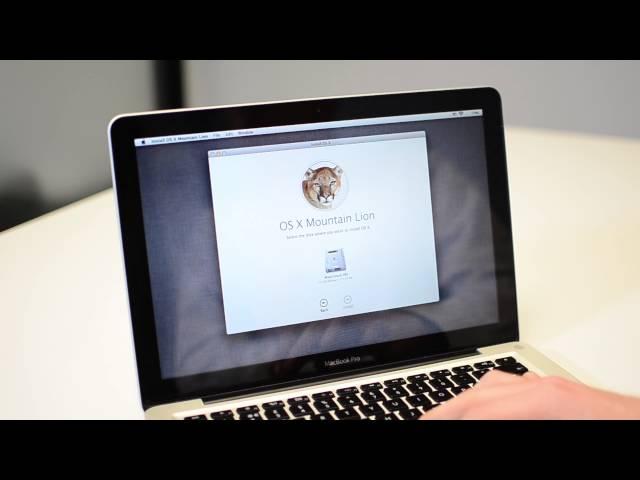 How to Reinstall Apple OS X Mountain Lion