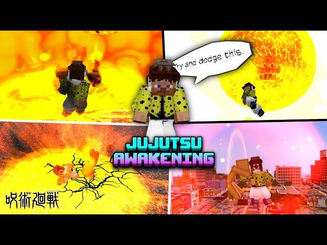 Jujutsu Awakening addon mcpe 1.21 | JOGO showcase | jujutsi kaisen addon mcpe | mod jujutsu kaisen