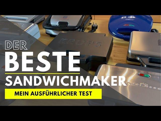 Der BESTE Sandwichmaker - Mein ausführlicher Test der 9 beliebtesten Modelle