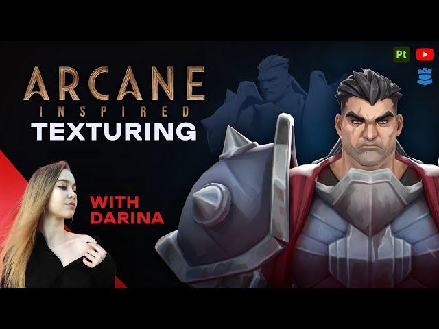 DARIUS TEXTURING IN SUBSTANCE PAINTER (ARCANE) | Tutorial