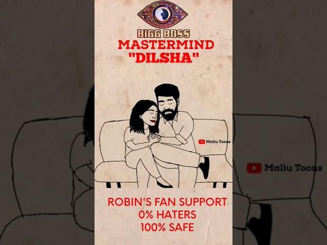 Bigg Boss mastermind DILSHA #biggbossmalayalam  #biggbossseason4 #dilruba #drrobin  #blessliarmy