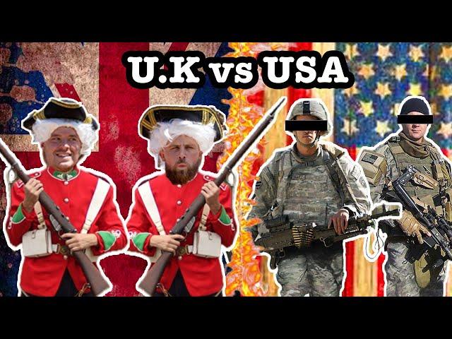 Brits vs Americans: THE SHOOT OUT!
