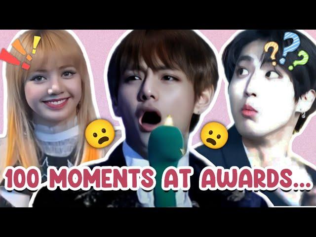 100 ICONIC Moments at KPOP Award Ceremonies