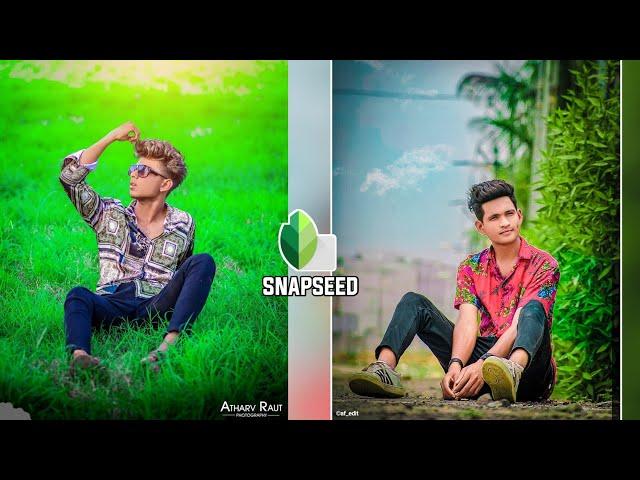 New Snapseed Photo Editing Trick | Snapseed Background Colour Change - AF EDIT