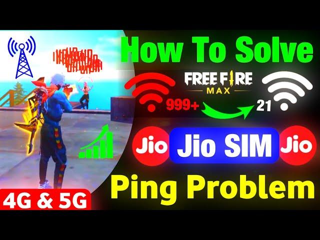 Free Fire Network Problem Jio SIM | FreeFire 999+ Problem Jio SIM | FreeFire Jio SIM Network Problem