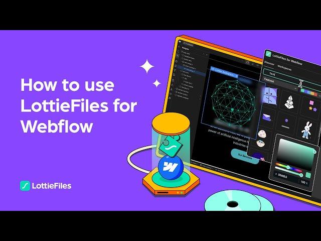 How to use LottieFiles for Webflow to add Lottie animations to your websites