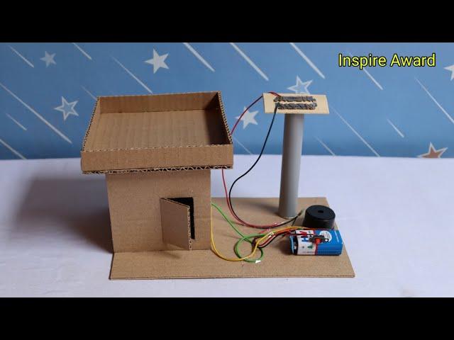 Rain Detector Project || How To Make Rain Detector Alarm Working Model At Home