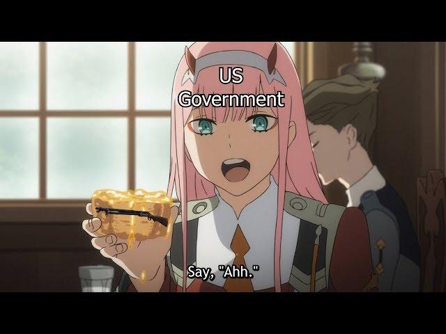 Say Ahh - Darling in the Franxx Meme