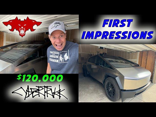 CYBERTRUCK BEAST: FIRST IMPRESSIONS of this $120K TOY!