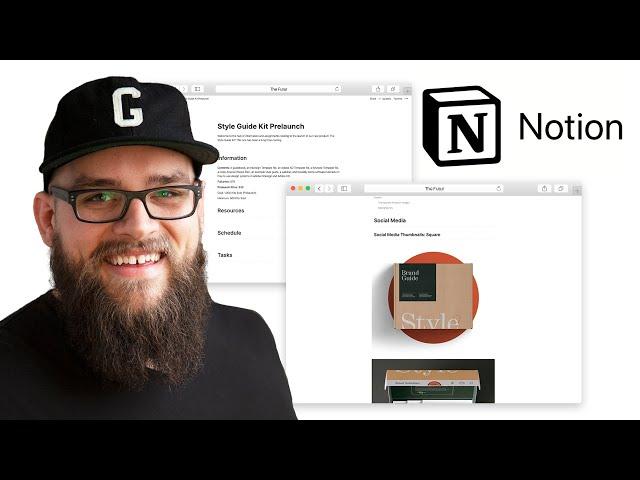 How we use Notion at The Futur for Design and Marketing Projects