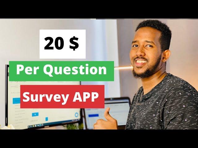 20 $ Website Aad ka shaqeysan Kartid maalintii | Survey iyo Game kaliyah