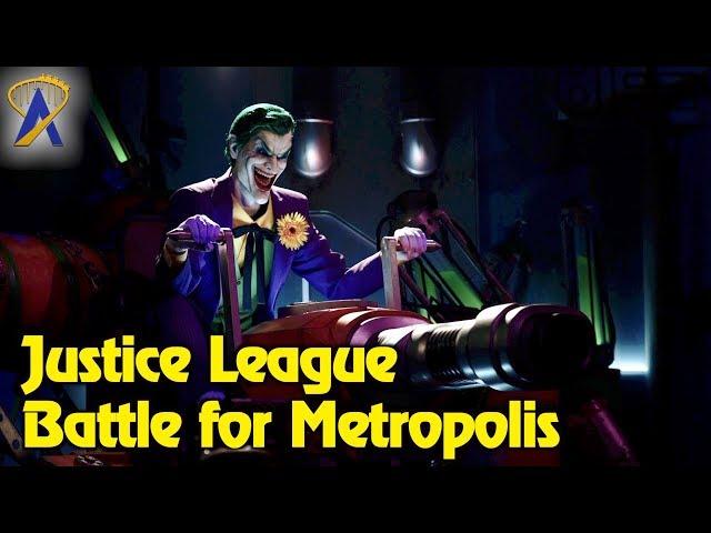 Justice League: Battle for Metropolis at Six Flags Magic Mountain