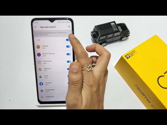 How to turn off autostart apps in realme C31,C30,C30s | Background running apps off kaise kare