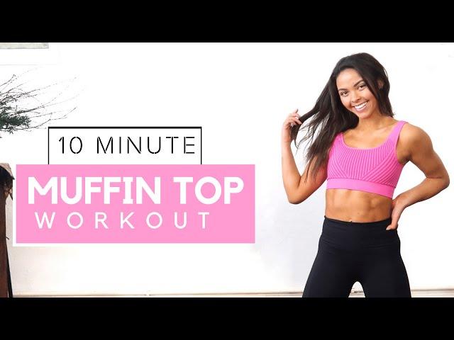 VANESSA BAUER || ISOLATION WORKOUT || 10 MINUTE MUFFIN TOP ABS WORKOUT