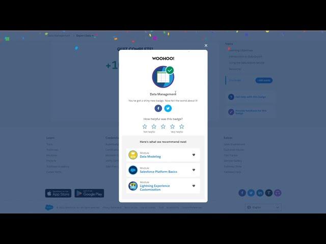 Data Management - Salesforce Trailhead