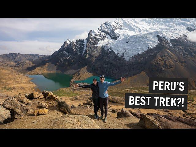 Is THIS the BEST trek in Peru?  EPIC 6 day Ausangate Trek!