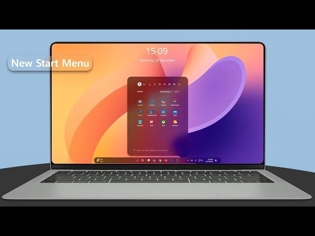 My New Start Menu Style For Windows 11 - 2025
