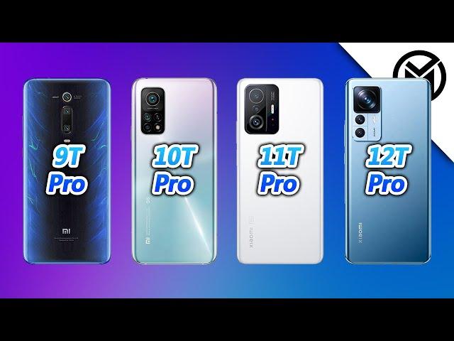 Xiaomi Mi 9T Pro vs Xiaomi Mi 10T Pro vs Xiaomi 11T Pro vs Xiaomi 12T Pro