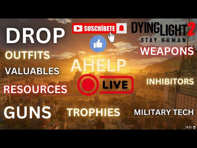 DYING LIGHT 2 MODDED WEAPONS, OUTFITS AND GUNS DROP!