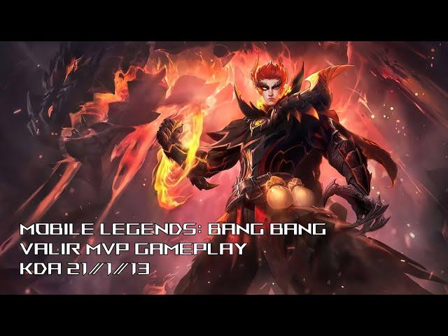 Mobile Legends - Valir MVP Gameplay