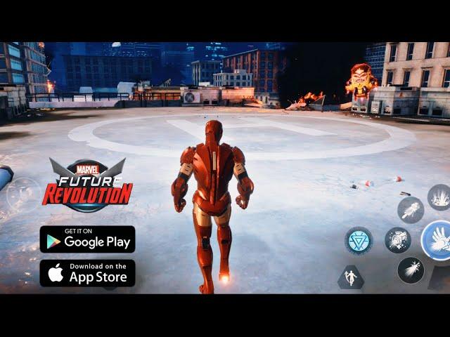 Marvel Future Revolution (Android/iOS) First Gameplay - Open World Action RPG