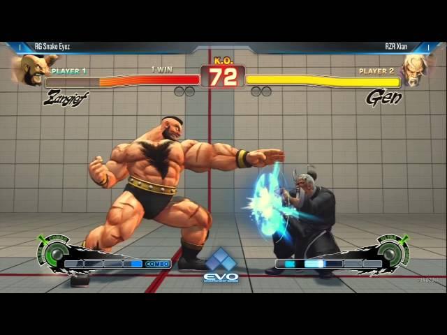 USFIV: RG Snake Eyez vs RZR Xian - EVO2014