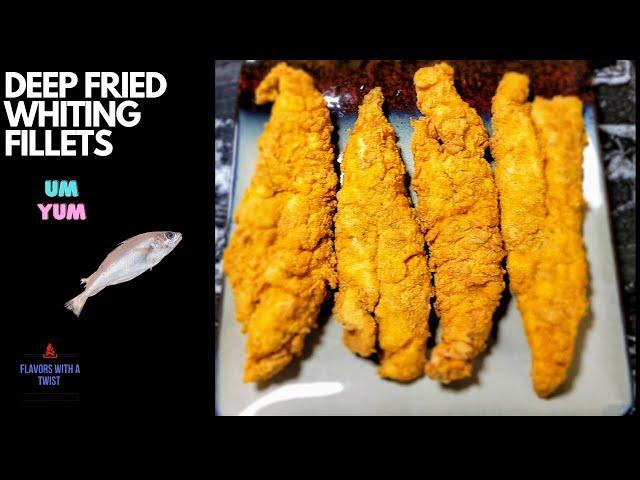 DEEP FRIED WHITING FILLETS