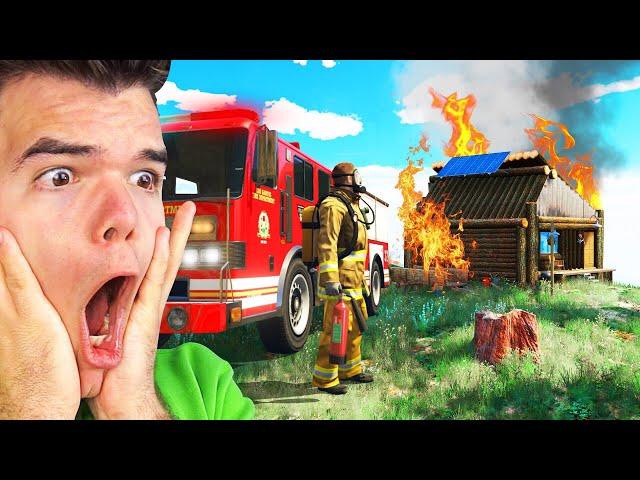 Playing GTA 5 As A FIRE FIGHTER! (GTA 5 Mods)