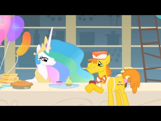 Princess Celestia - Princess Trollestia - Tea Scene (full scene)