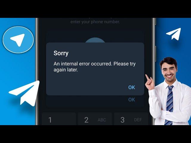 Fix an internal error occurred. please try again telegram | telegram login problem an internal error